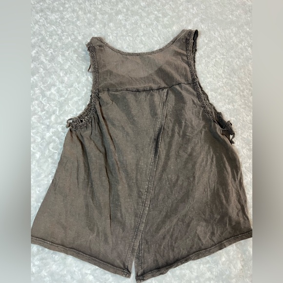 Free People embroidered & beaded tank size medium - Picture 7 of 7